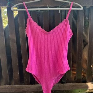 Hot Pink Body Suit